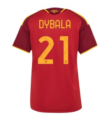 AS Roma Paulo Dybala #21 Hemmatröja Dam 2026-27 Kortärmad